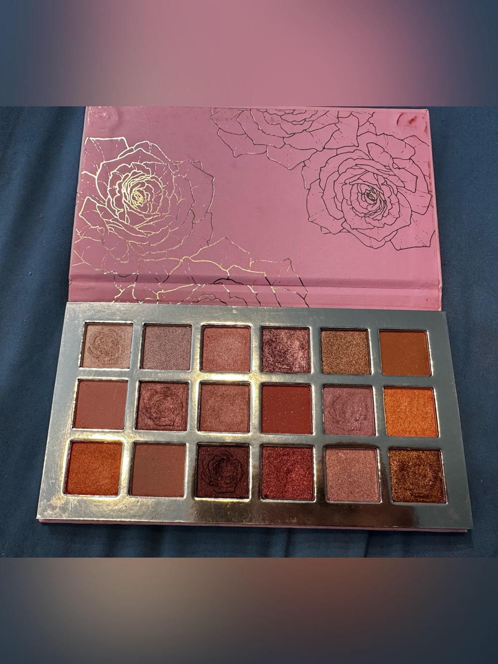 Ellen Tracy Rosy Neutral Eyeshadow Palette - Pink